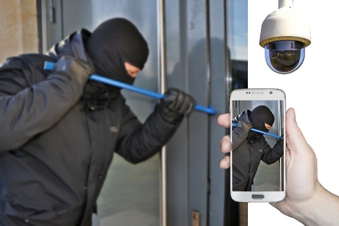 Breaking into a house Breaking into a house